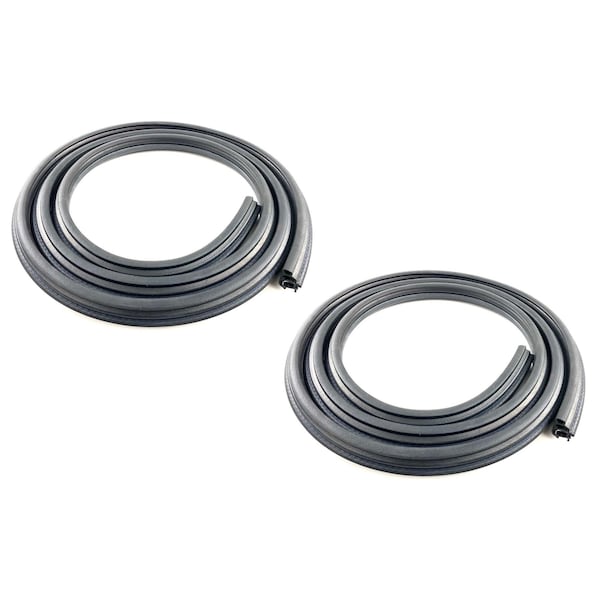Fairchild Industries 0408 Ford F150 Crew Cab Door Seal On Body Kit Rear LHRH On Body, OEM7L3Z 16253A10A7L3Z 16253A11A KF3094 - main